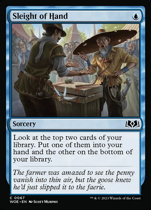 Sleight of Hand — Wilds of Eldraine