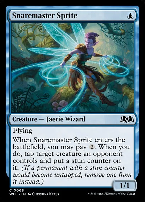 Snaremaster Sprite — Wilds of Eldraine