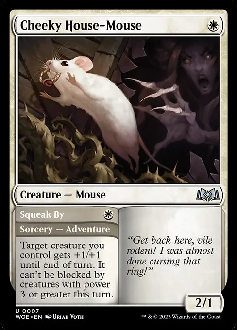 Cheeky House-Mouse // Squeak By — Wilds of Eldraine