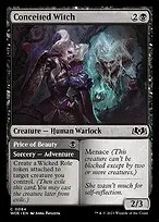 Conceited Witch // Price of Beauty — Wilds of Eldraine