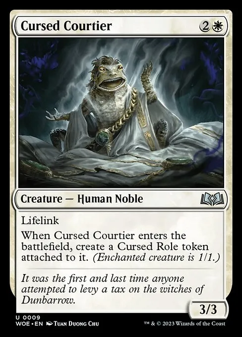 Cursed Courtier — Wilds of Eldraine