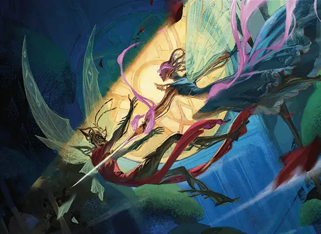 Art detail — Faerie Fencing