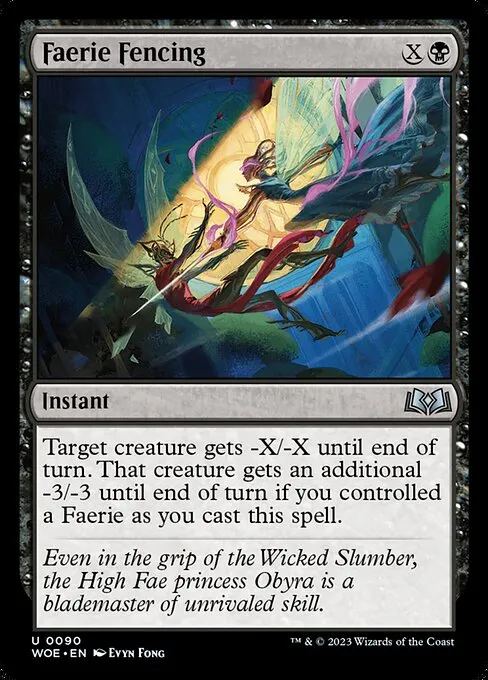 Faerie Fencing — Wilds of Eldraine