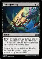 Faerie Fencing — Wilds of Eldraine