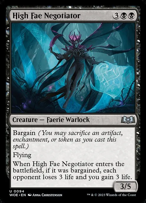 High Fae Negotiator — Wilds of Eldraine