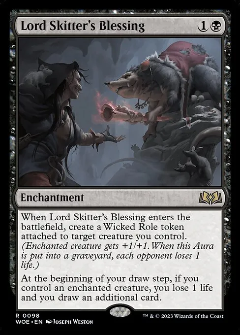 Lord Skitter's Blessing — Wilds of Eldraine