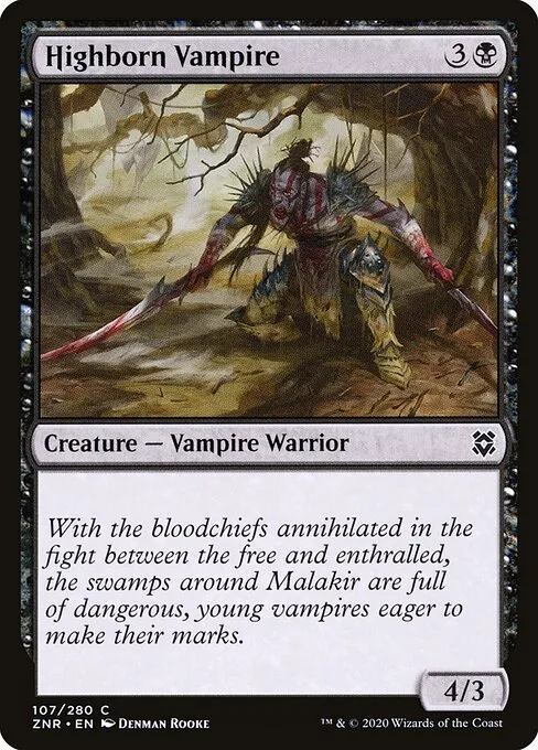 Highborn Vampire — Zendikar Rising