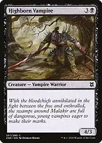 Highborn Vampire — Zendikar Rising