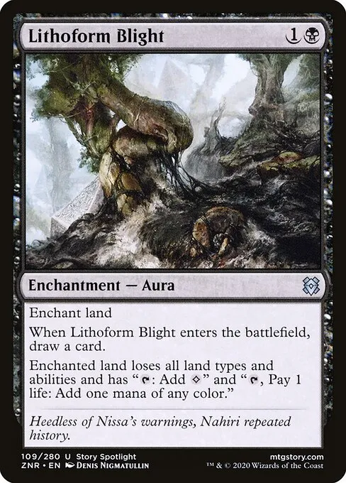 Lithoform Blight — Zendikar Rising