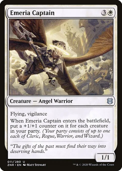 Emeria Captain — Zendikar Rising