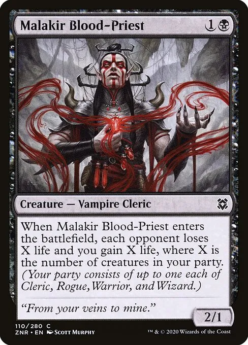 Malakir Blood-Priest — Zendikar Rising