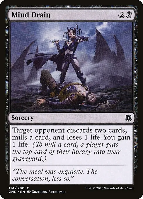 Mind Drain — Zendikar Rising