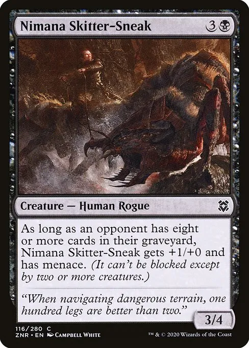 Nimana Skitter-Sneak — Zendikar Rising