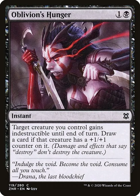 Oblivion's Hunger — Zendikar Rising
