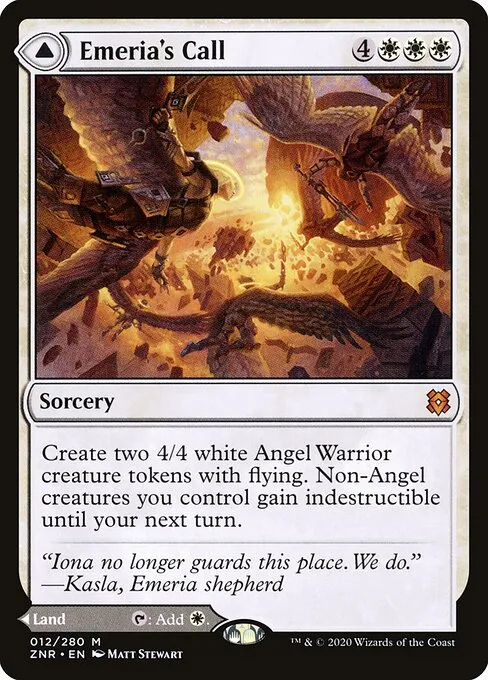 Emeria's Call // Emeria, Shattered Skyclave — Zendikar Rising