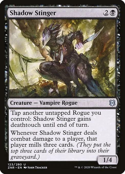 Shadow Stinger — Zendikar Rising