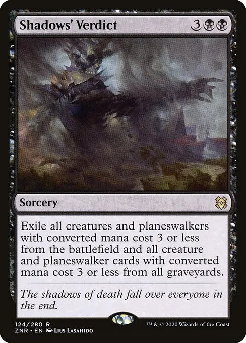 Shadows' Verdict — Zendikar Rising