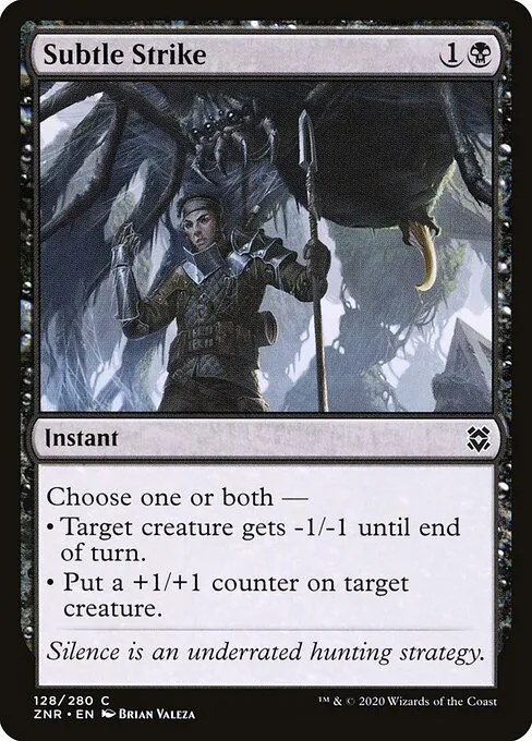 Subtle Strike — Zendikar Rising