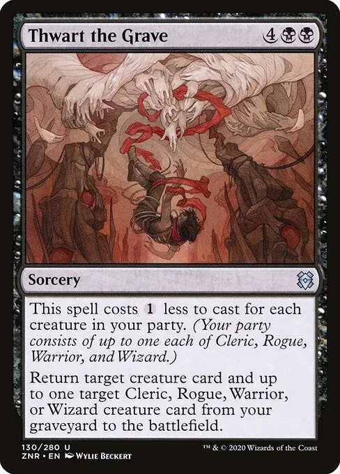 Thwart the Grave — Zendikar Rising