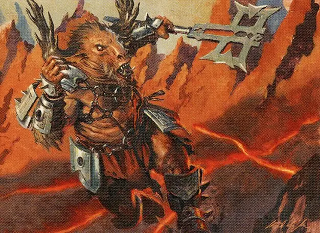 Art detail — Akoum Warrior // Akoum Teeth