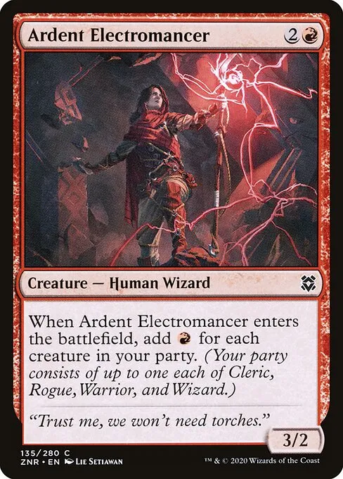 Ardent Electromancer — Zendikar Rising