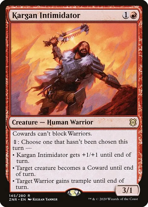 Kargan Intimidator — Zendikar Rising