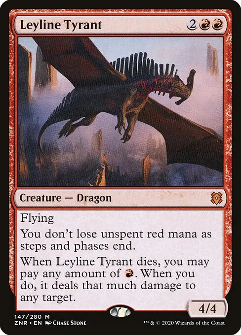 Leyline Tyrant — Zendikar Rising