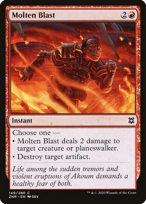 Molten Blast — Zendikar Rising