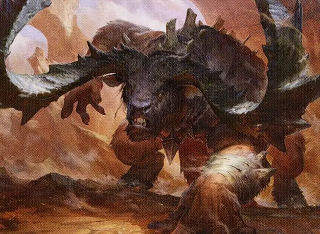 Art detail — Moraug, Fury of Akoum