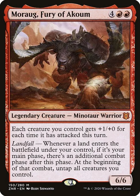 Moraug, Fury of Akoum — Zendikar Rising