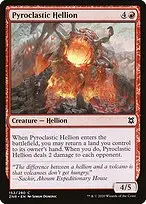 Pyroclastic Hellion — Zendikar Rising