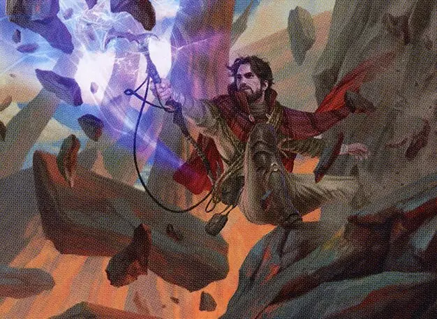 Art detail — Rockslide Sorcerer