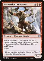 Shatterskull Minotaur — Zendikar Rising