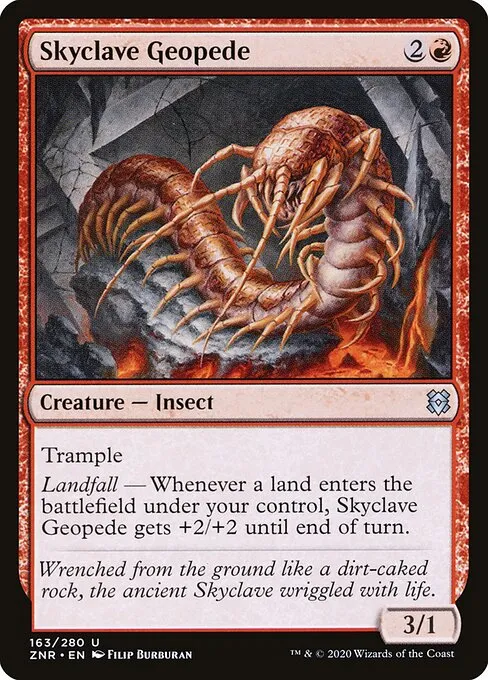 Skyclave Geopede — Zendikar Rising
