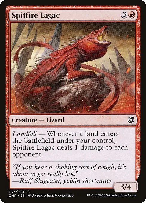 Spitfire Lagac — Zendikar Rising