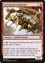 Teeterpeak Ambusher — Zendikar Rising