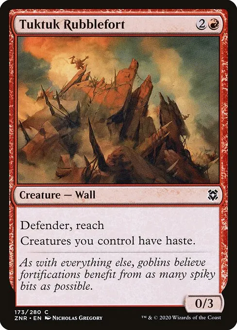 Tuktuk Rubblefort — Zendikar Rising