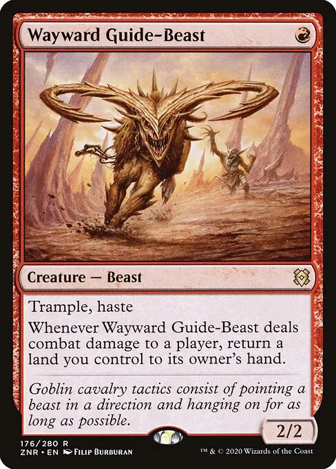 Wayward Guide-Beast — Zendikar Rising