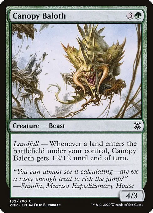 Canopy Baloth — Zendikar Rising