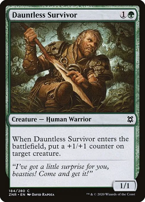 Dauntless Survivor — Zendikar Rising