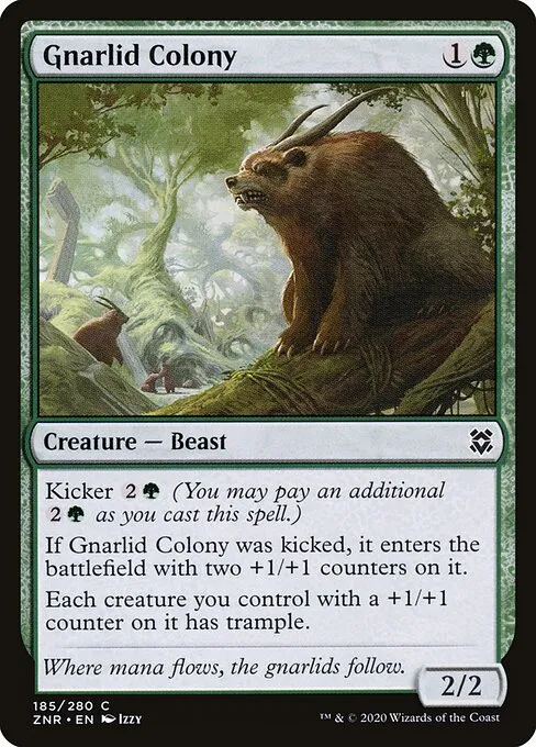 Gnarlid Colony — Zendikar Rising