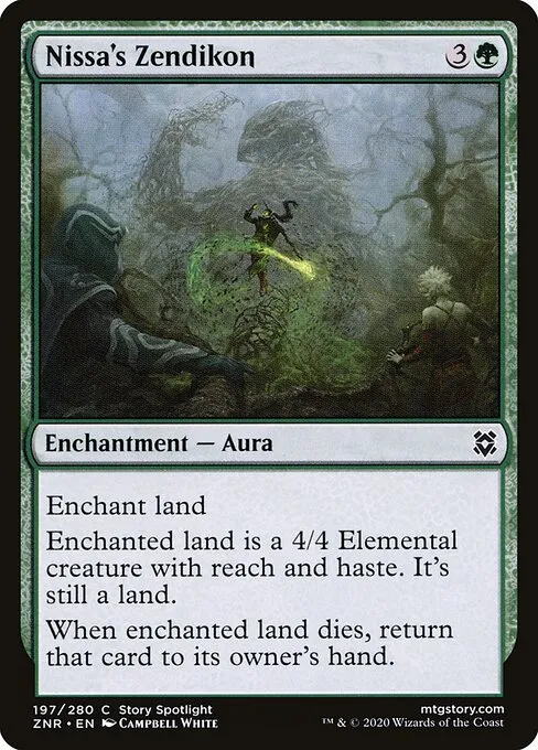 Nissa's Zendikon — Zendikar Rising