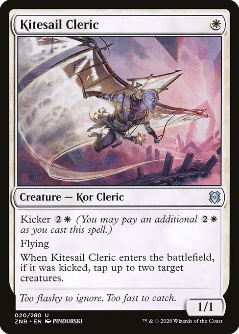 Kitesail Cleric — Zendikar Rising