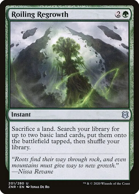 Roiling Regrowth — Zendikar Rising