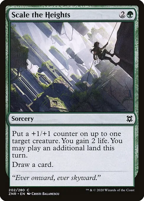 Scale the Heights — Zendikar Rising
