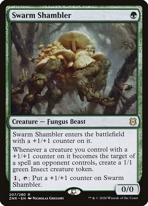 Swarm Shambler — Zendikar Rising