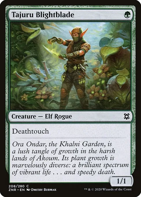 Tajuru Blightblade — Zendikar Rising