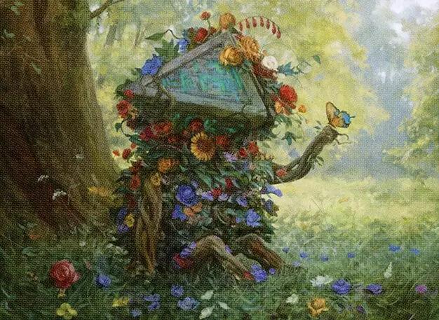 Art detail — Tangled Florahedron // Tangled Vale