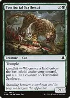 Territorial Scythecat — Zendikar Rising