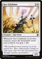 Kor Celebrant — Zendikar Rising